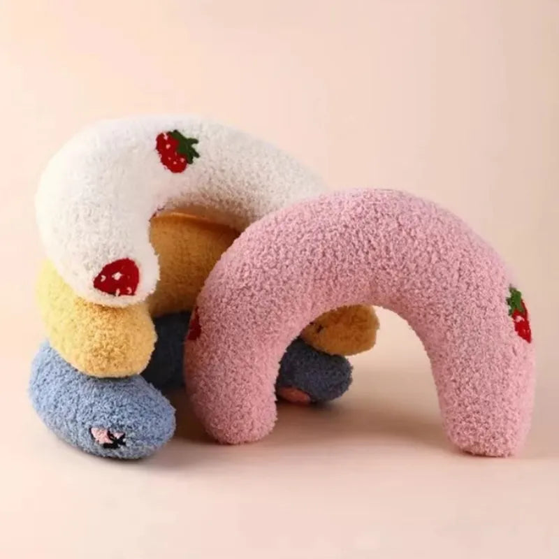 four colors of Mini Soft Pet Pillows front image