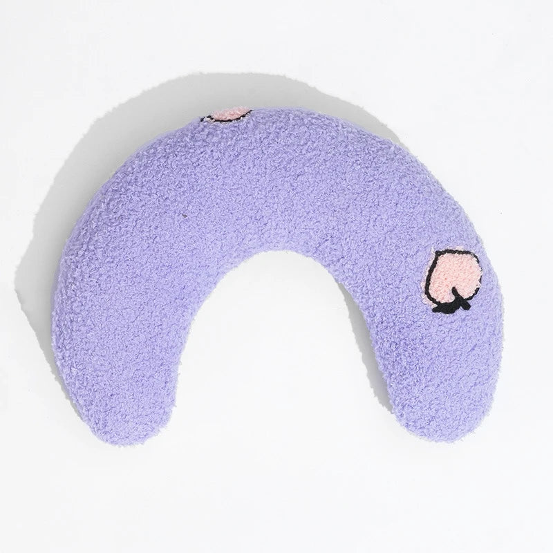 purple color Mini Soft Pet Pillow image