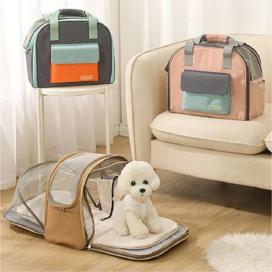 Three Compact Outdoor Pet Backpacks Product Images