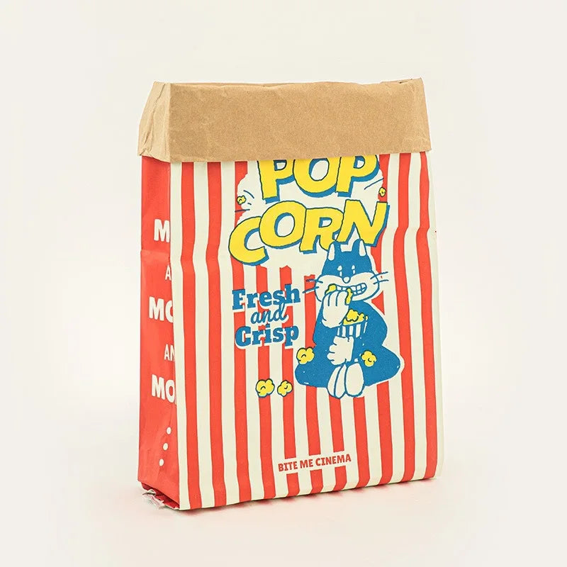 Popcorn Bag Pet Interactive Toy Front Image