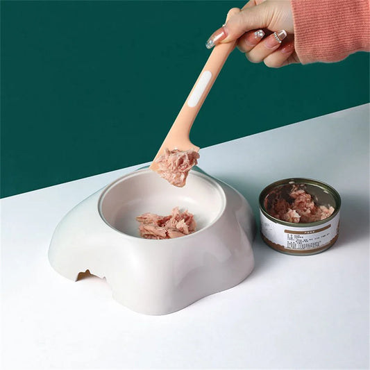 Pet Wet Food Spoon with Long Handle
