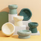 Image of Multiple Ceramic Elevated Pet Bowls