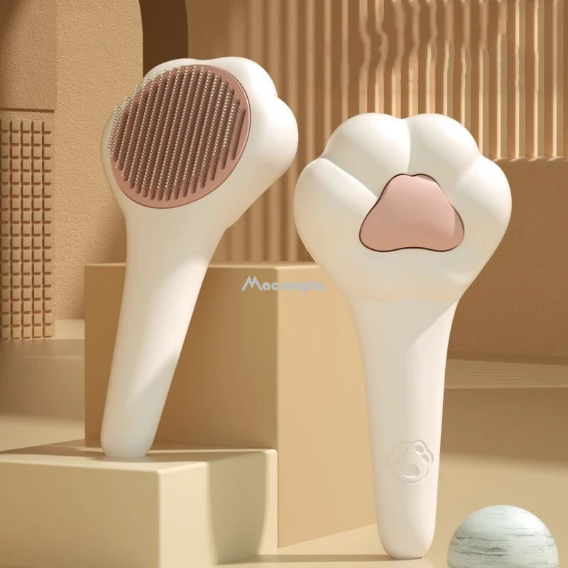 front image of Paw-Style Pet Grooming Brush