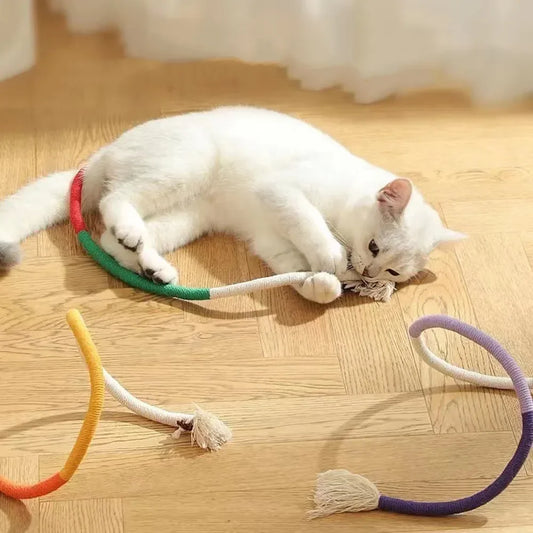 Cat Interractive Teaser Rope