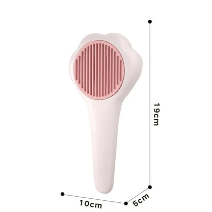 image showing the dimensions of Paw-Style Pet Grooming Brush