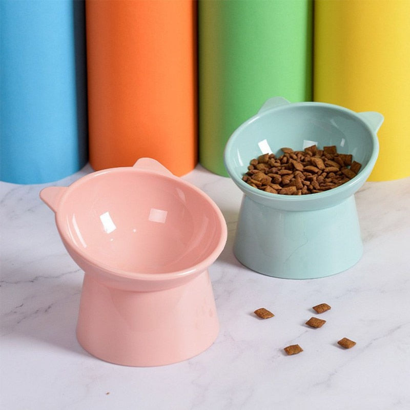 Two types of Elevated Pet Bowls front image