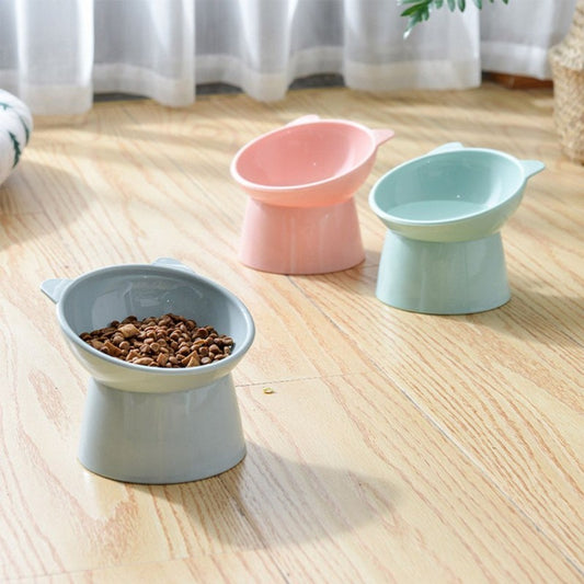 Three types of Elevated Pet Bowl front image