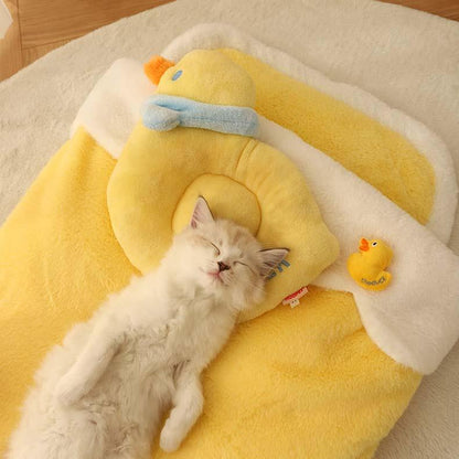 Yellow Duck Sleeping Bed